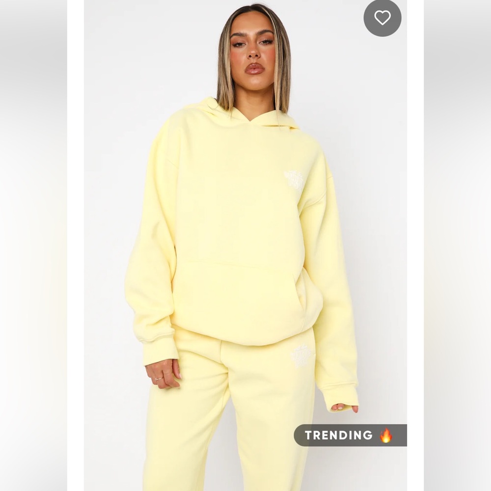 White Fox Boutique Yellow Hoodie